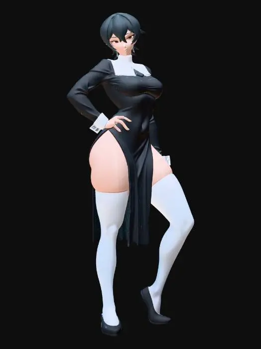 3D model for Noir Enchantress