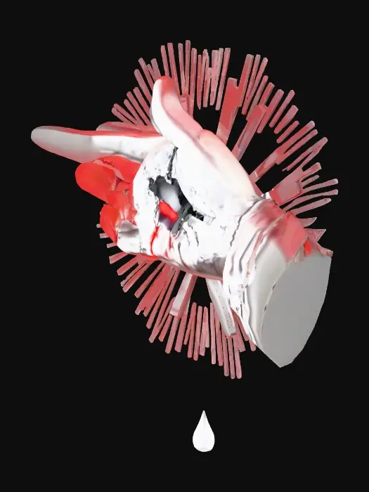 3D model for The Bleeding Hand