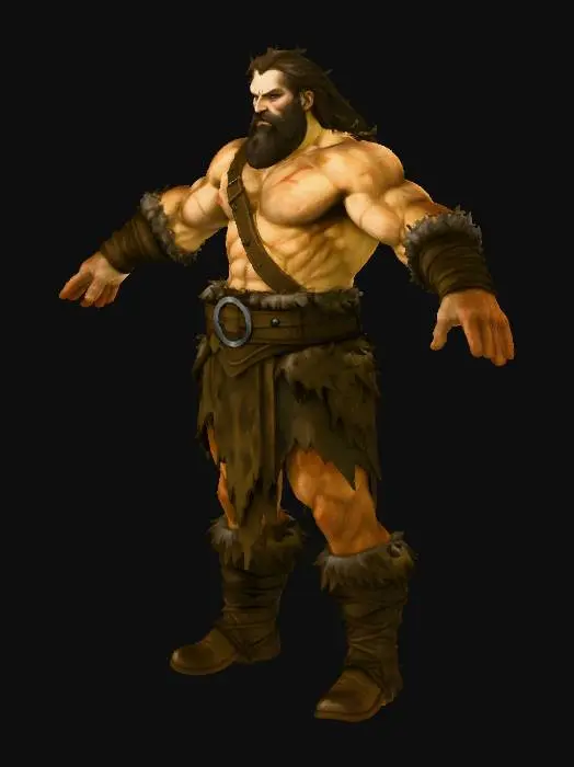 3D model for Berserker