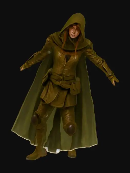 3D model for Shadow Huntress