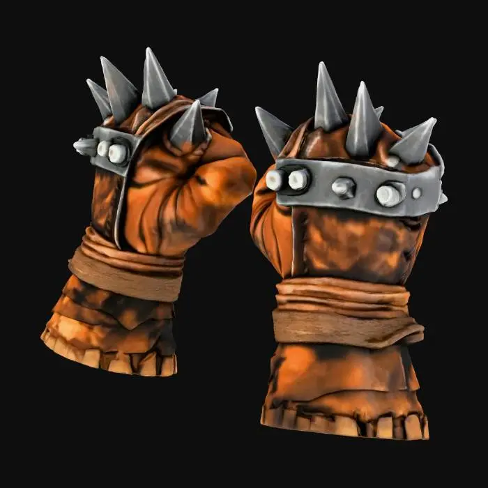 3D model for Spiked Fists