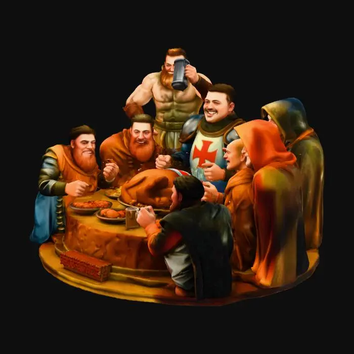 3D model for Feast of Fellowship