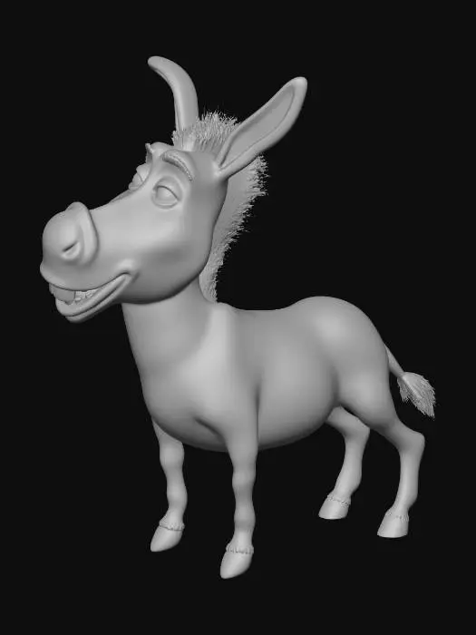 3D model for Donkey Character