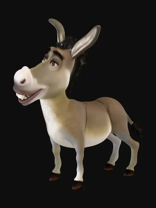3D model for Donkey Character