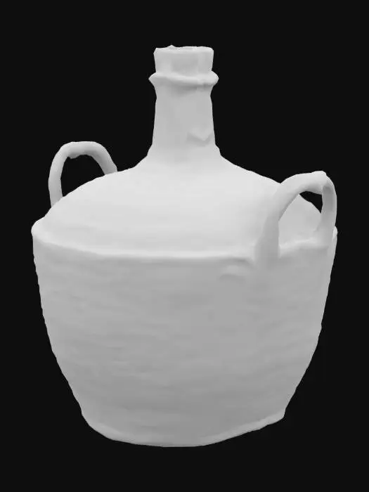 3D model for Wicker Demijohn Bottle