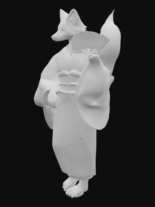 3D model for Kitsune Elegance