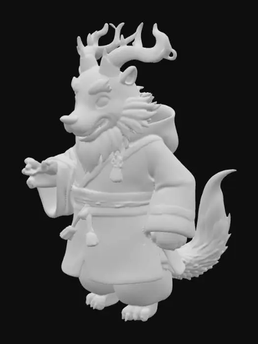 3D model for Celestial Wanderer
