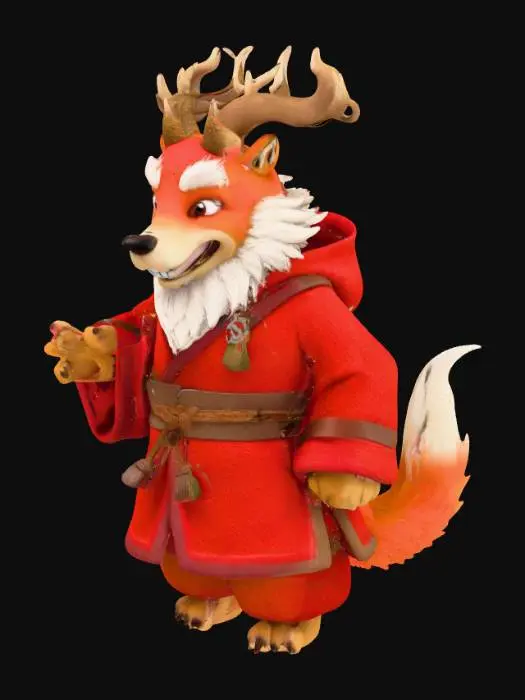 3D model for Celestial Wanderer