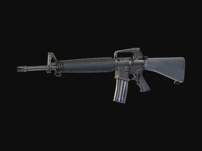 3D model for Rifle Display