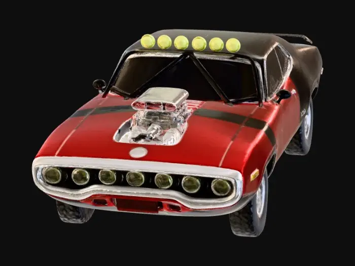 3D model for Muscle Rally Machine