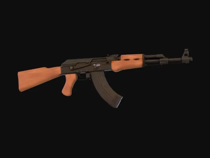 3D model for AK-47 Rifle