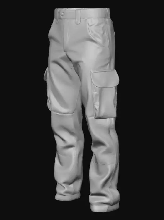 3D model for cargo pants