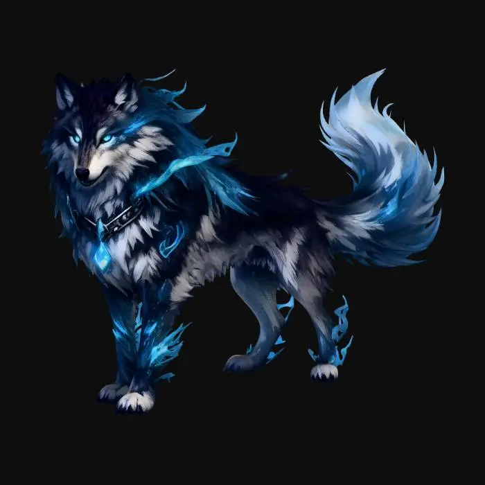 3D model for Frostbound Wolf