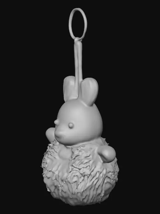 3D model for Trudi_Coniglio Keychain