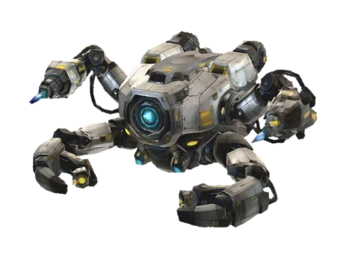 Utility drone - Camera 3D model, vytvořený pomocí AI
