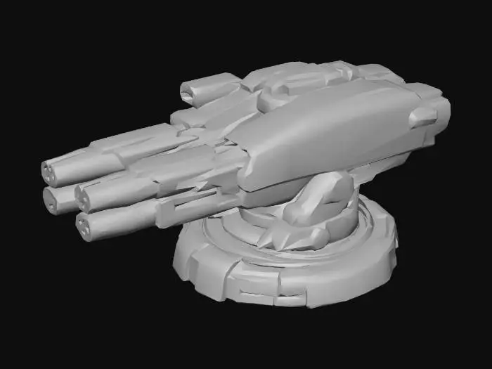 3D model for Lancet MK2 Turret