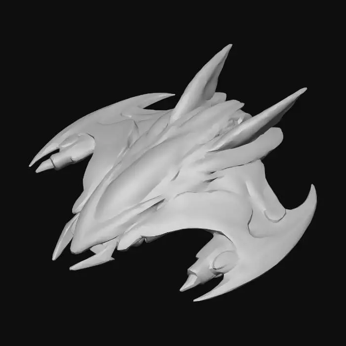 3D model for Neon Void Cruiser