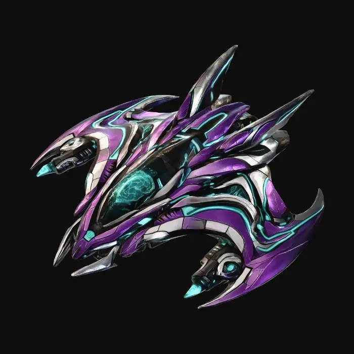 3D model for Neon Void Cruiser