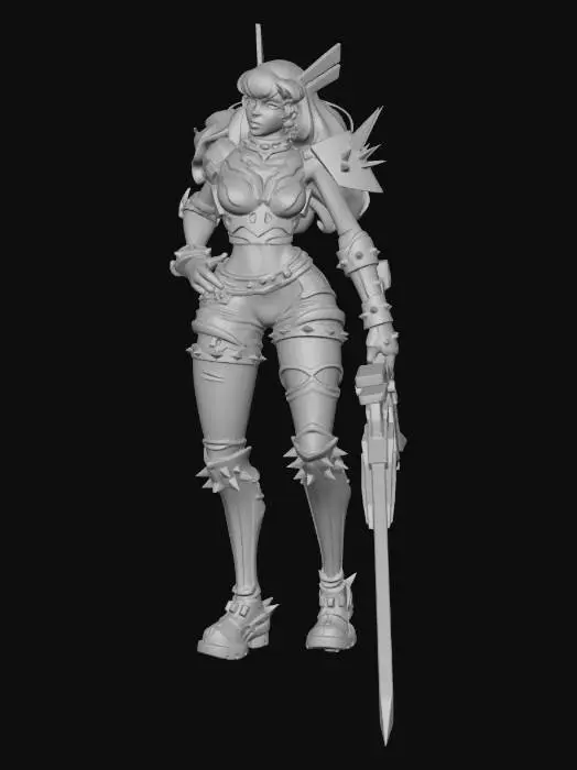 3D model for Goldblade Vanguard