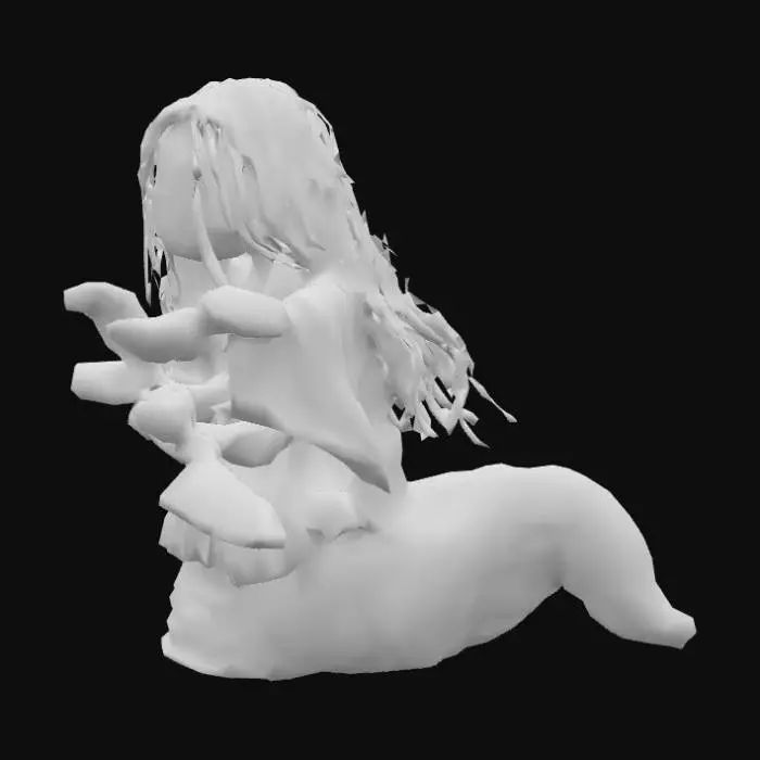 3D model for Warrior Serpent Maiden