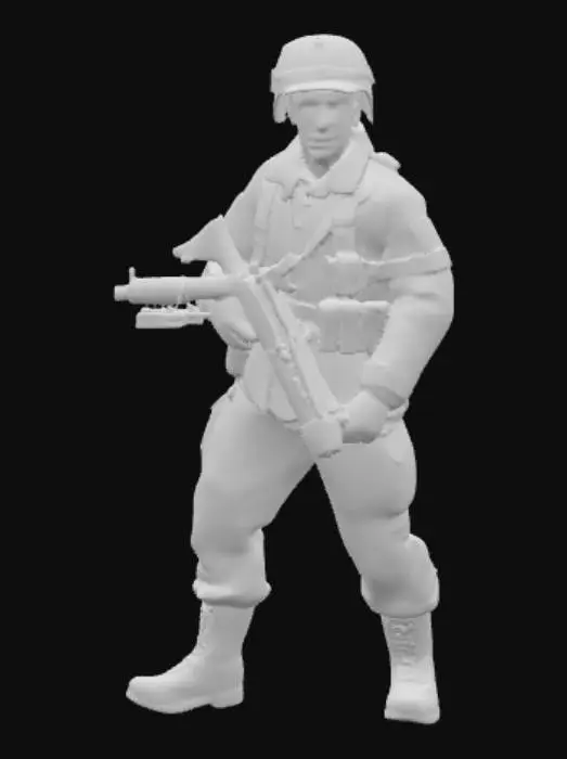 3D model for Russian soilder
