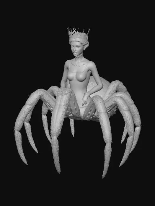 3D model for Arachnid Elegance