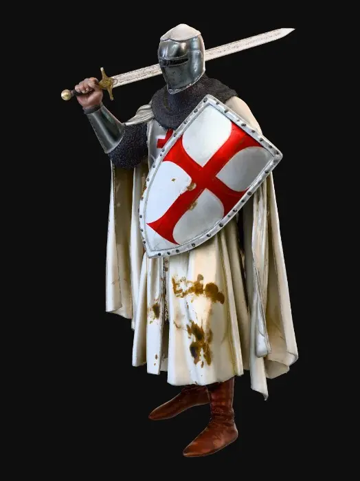 3D model for Knight of Valor