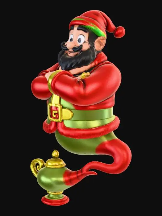 3D model for Santa Genie Fusion