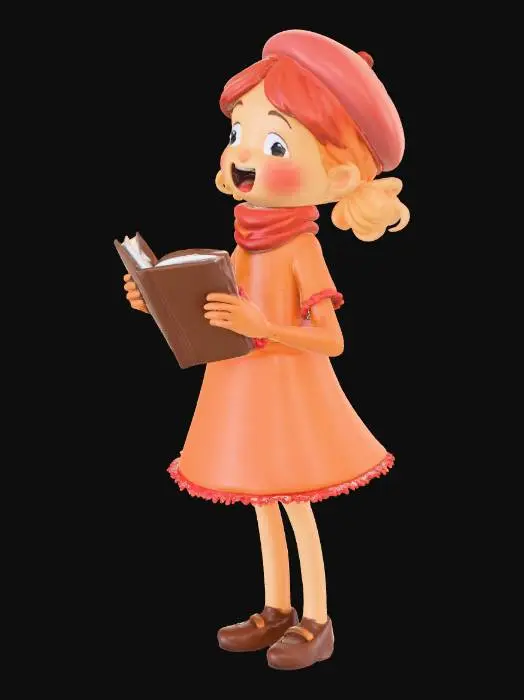 3D model for Christmas Bakery Characters - Baguette Caroler

Long baguette character singing Christmas carols, holding tiny songbook, wearing a red scarf and beret, cute anthropomorphic bread design, joyful 3D figure, festive background.