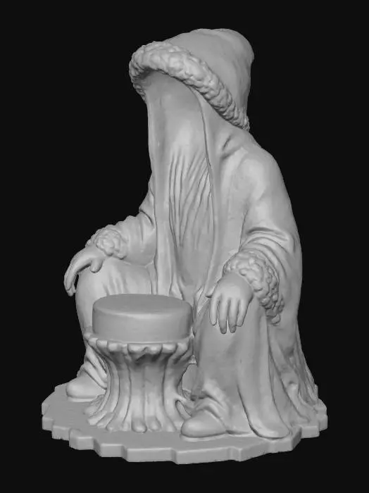 3D model for Santa's Empty Robe