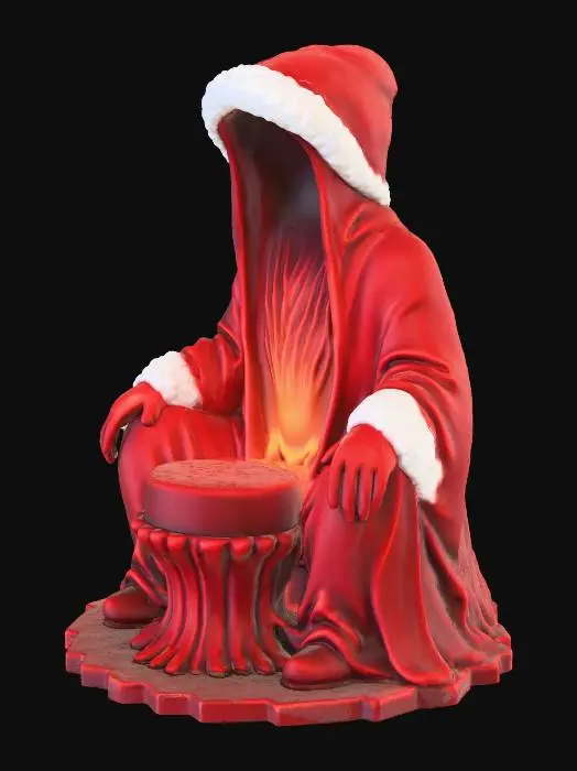 3D model for Santa's Empty Robe