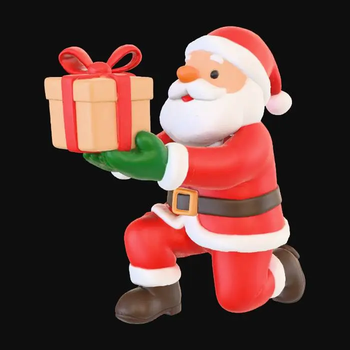 3D model for Santa's Gift Delivery
