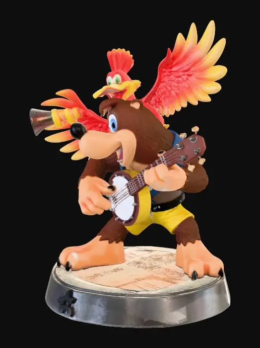 3D model for banjo