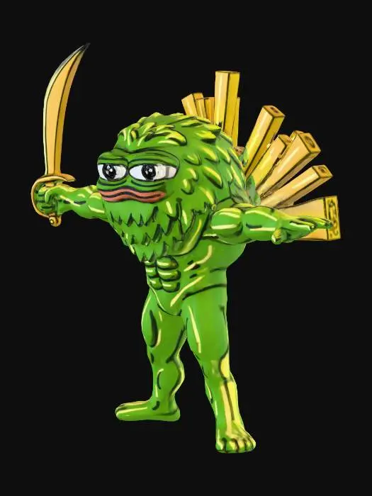 3D model for Verdant Warlord