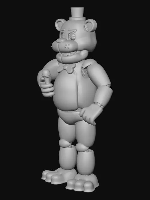 3D model for Freddy Fazbear