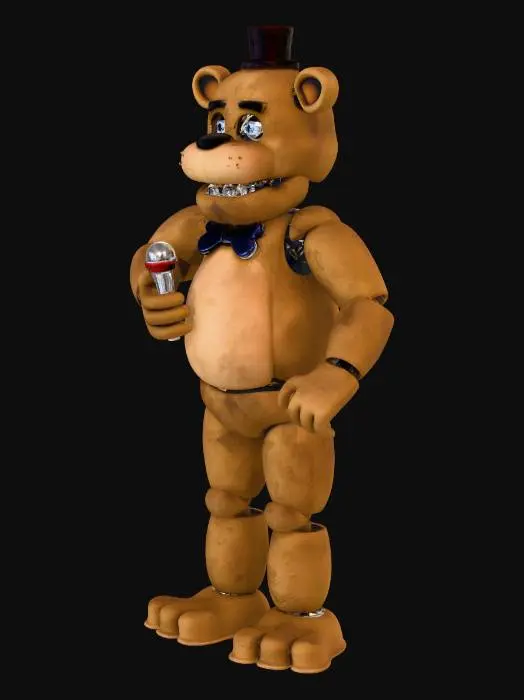 3D model for Freddy Fazbear