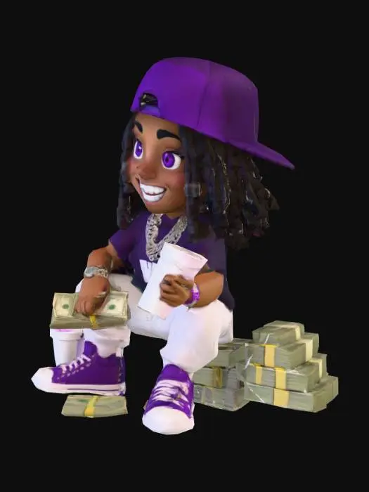 3D model for Cartoon Hustler