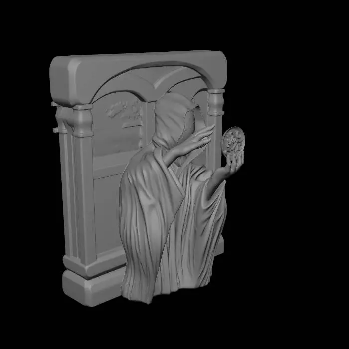 3D model for Keeper Of The Seven Keys Part I
