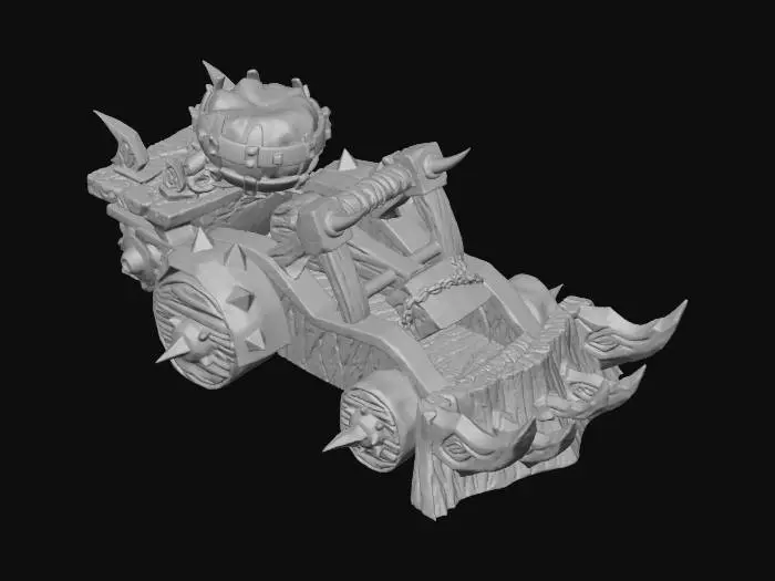 3D model for Spiked Siege Chariot