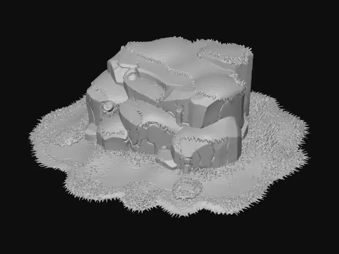 3D model for Verdant Stone Terrace