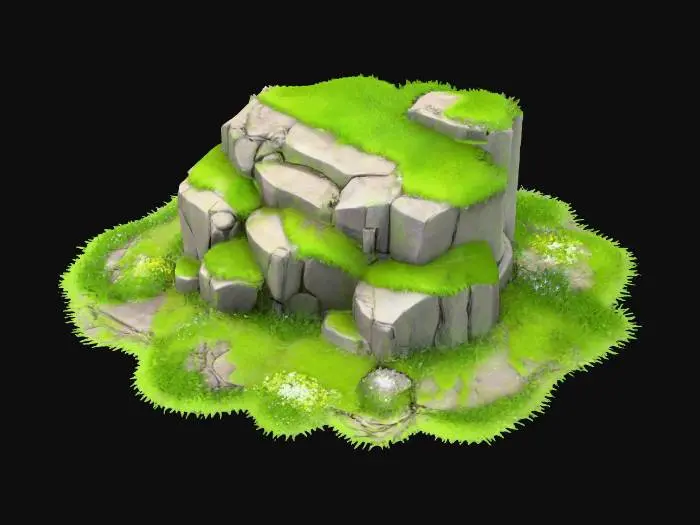 3D model for Verdant Stone Terrace