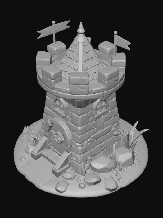 3D model for Watchtower Retreat