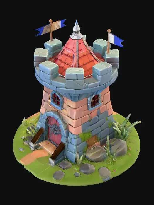 3D model for Watchtower Retreat