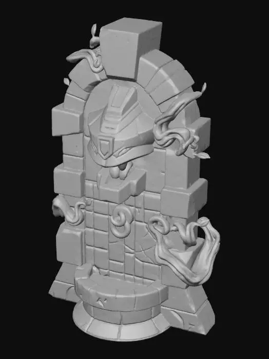 3D model for Mystical Fountain