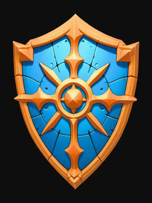 3D model for Starburst Shield