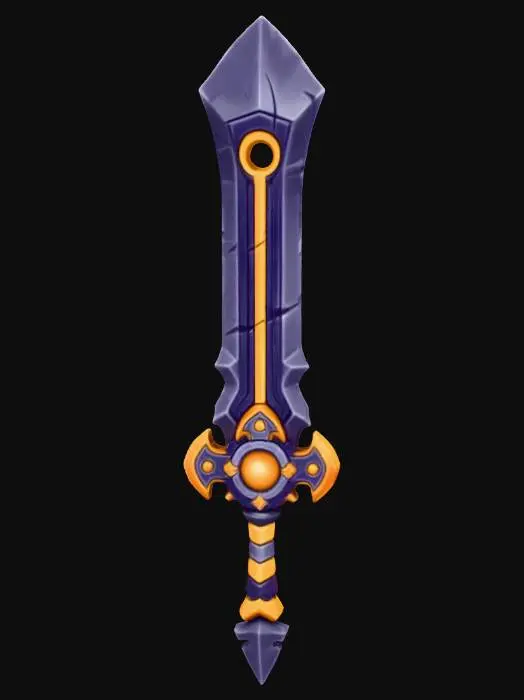 3D model for Enchanted Blade