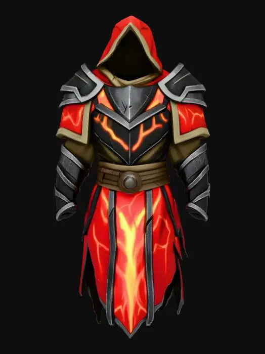 3D model for Inferno Armor