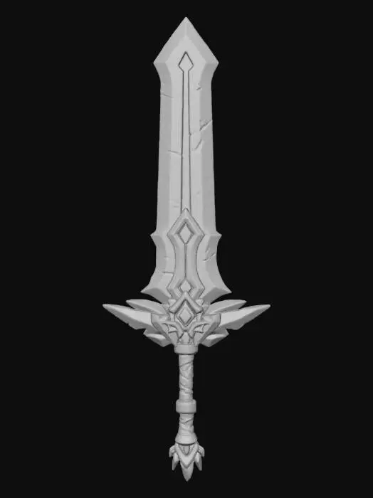 3D model for Emerald Blade
