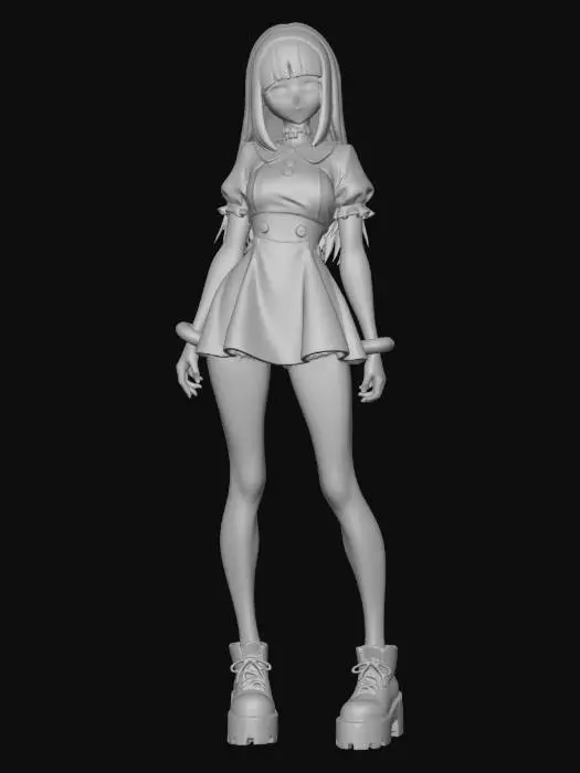 3D model for Violet Dream