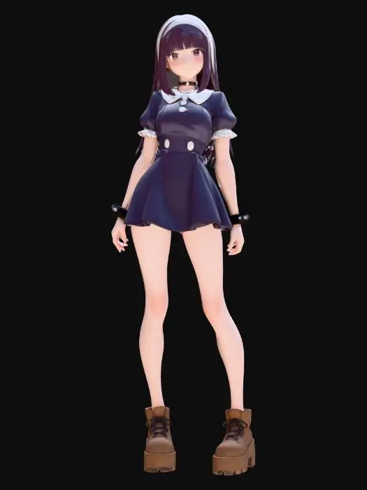 3D model for Violet Dream